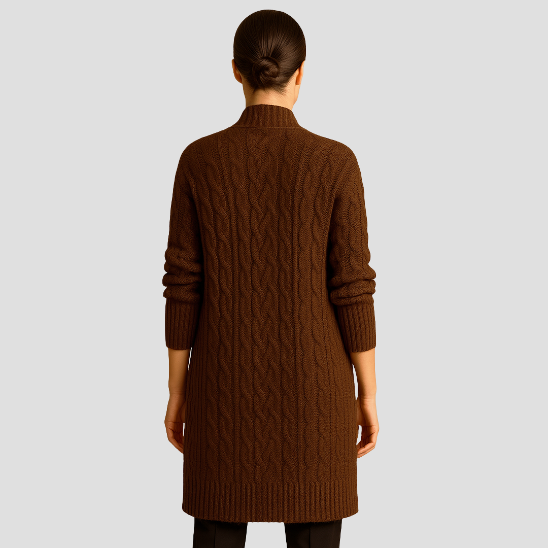 Manon | Cardigan Long à Capuche