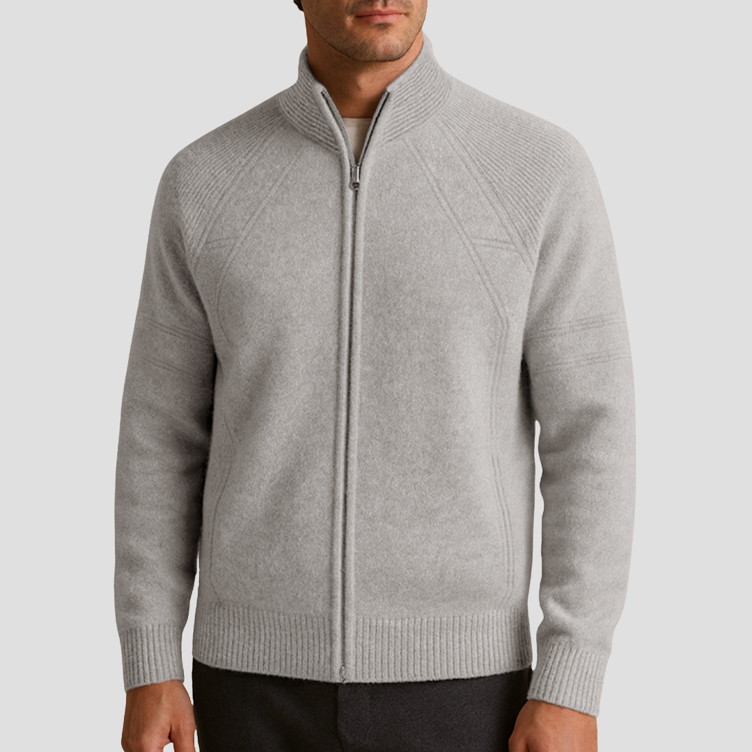 Maxence | Cardigan Zippé