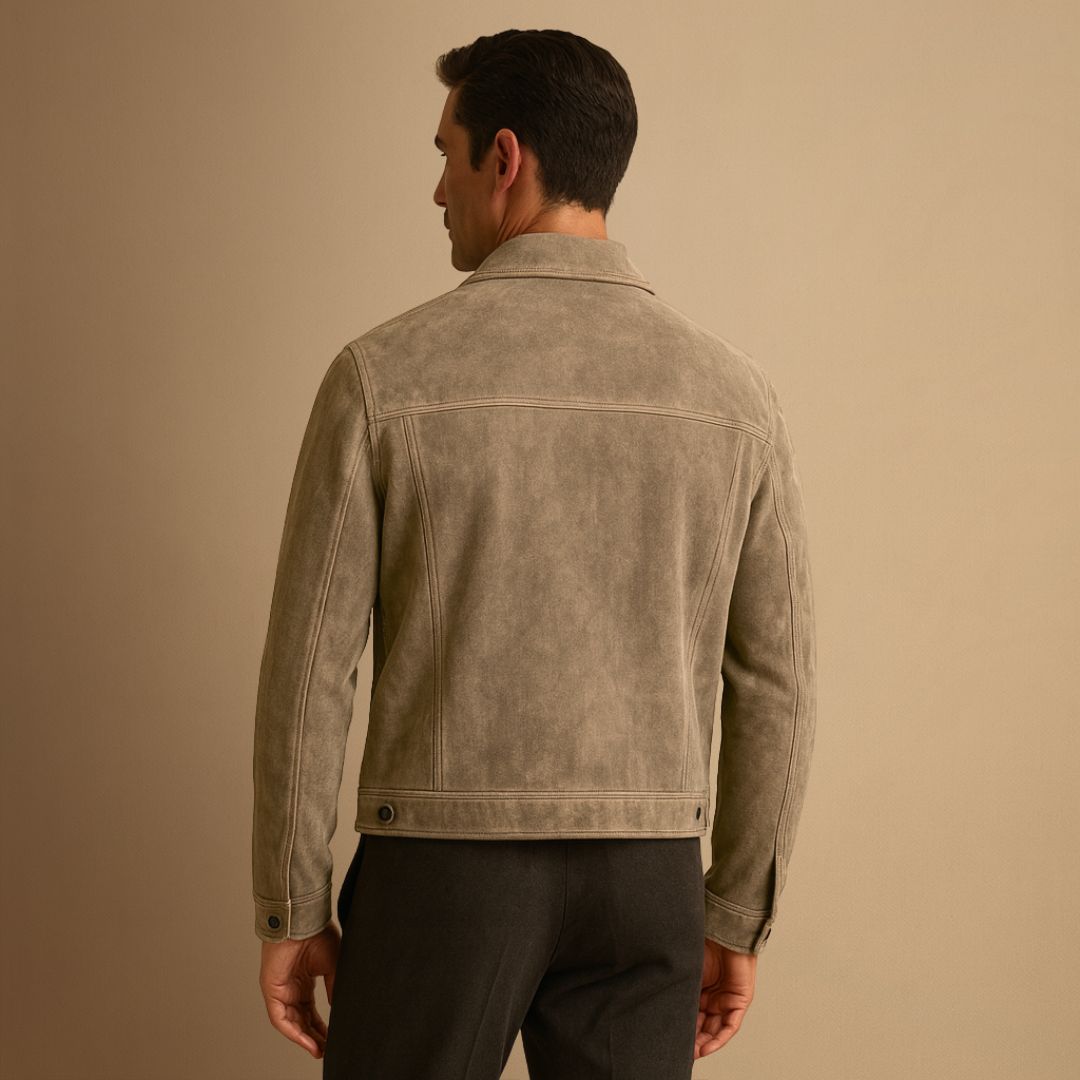 Christophe | Veste Suédée Chic