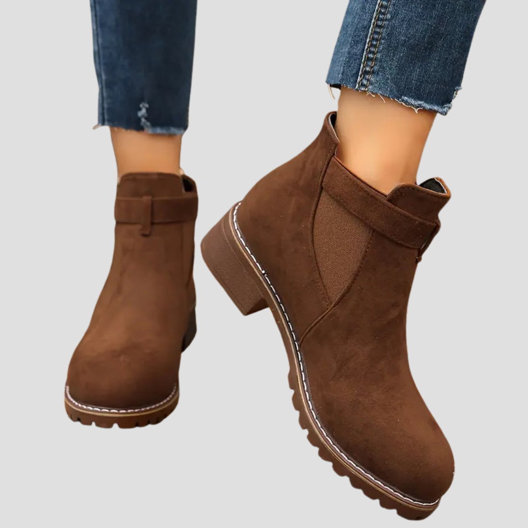 Netty | Bottines Rétro Daim