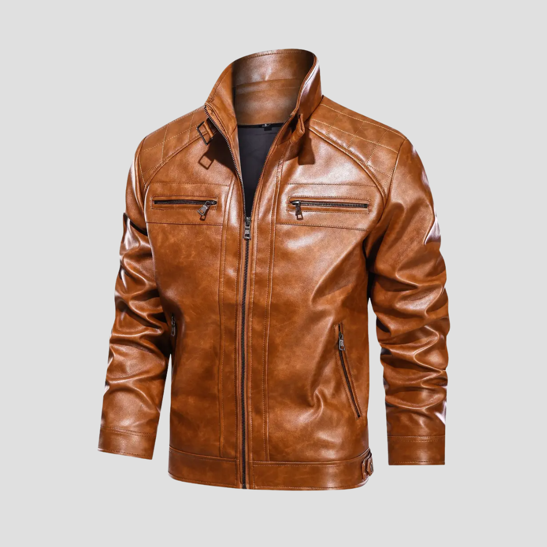 Lowell | Veste Motard Rétro