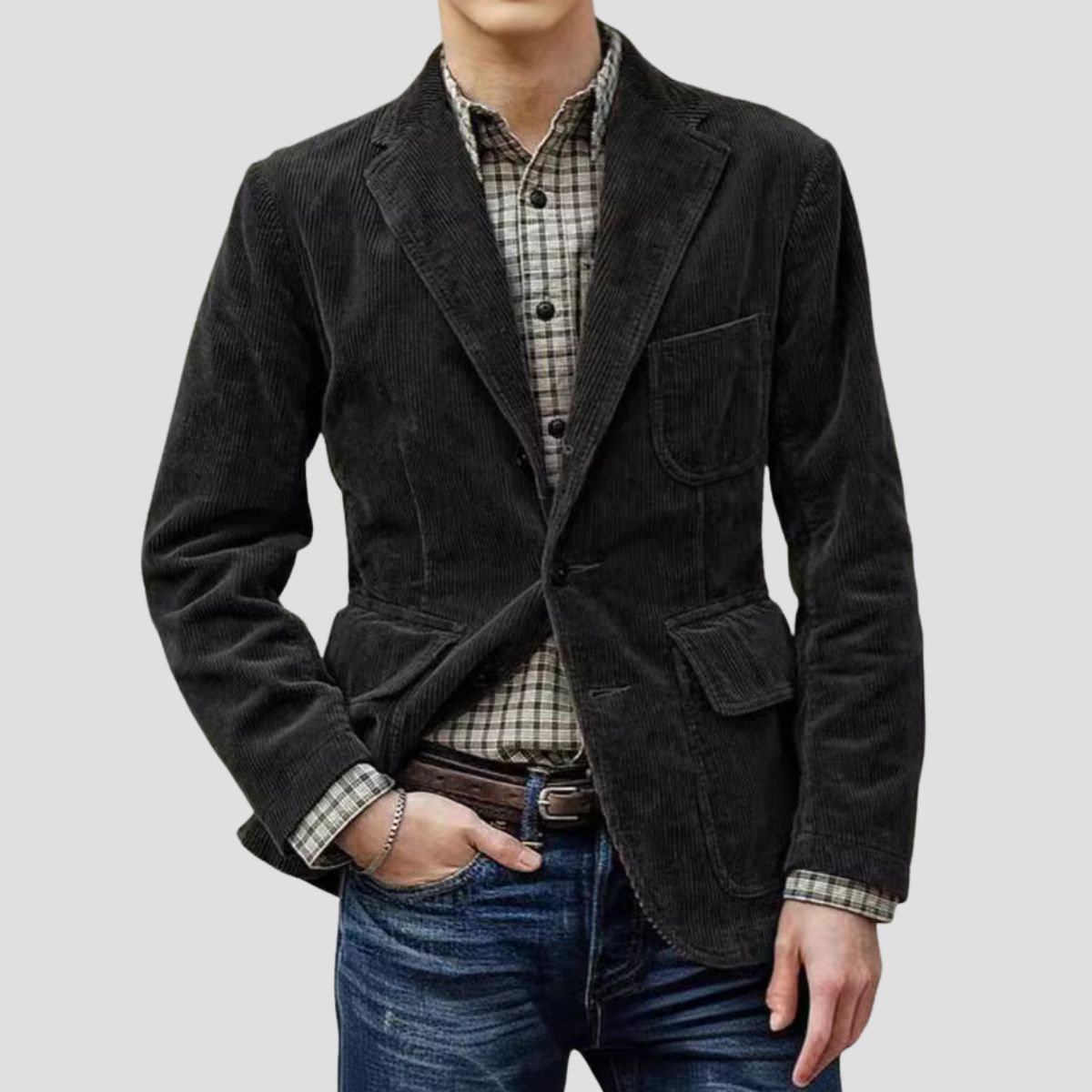 Adrien | Veste Velours Côtelé