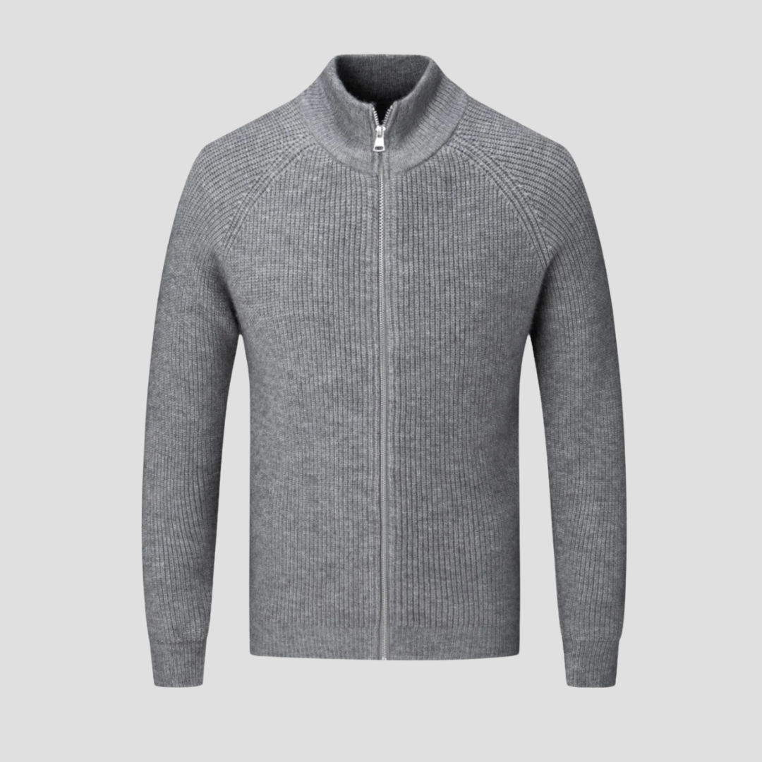 Sacha | Cardigan Zippé