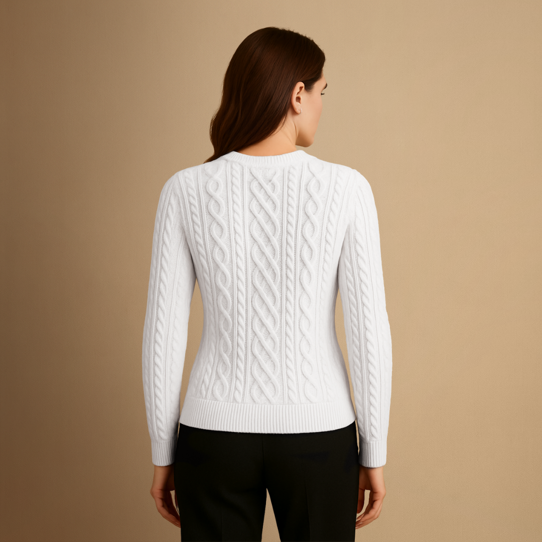 Eugénie | Pull Demi-Zip Raffiné