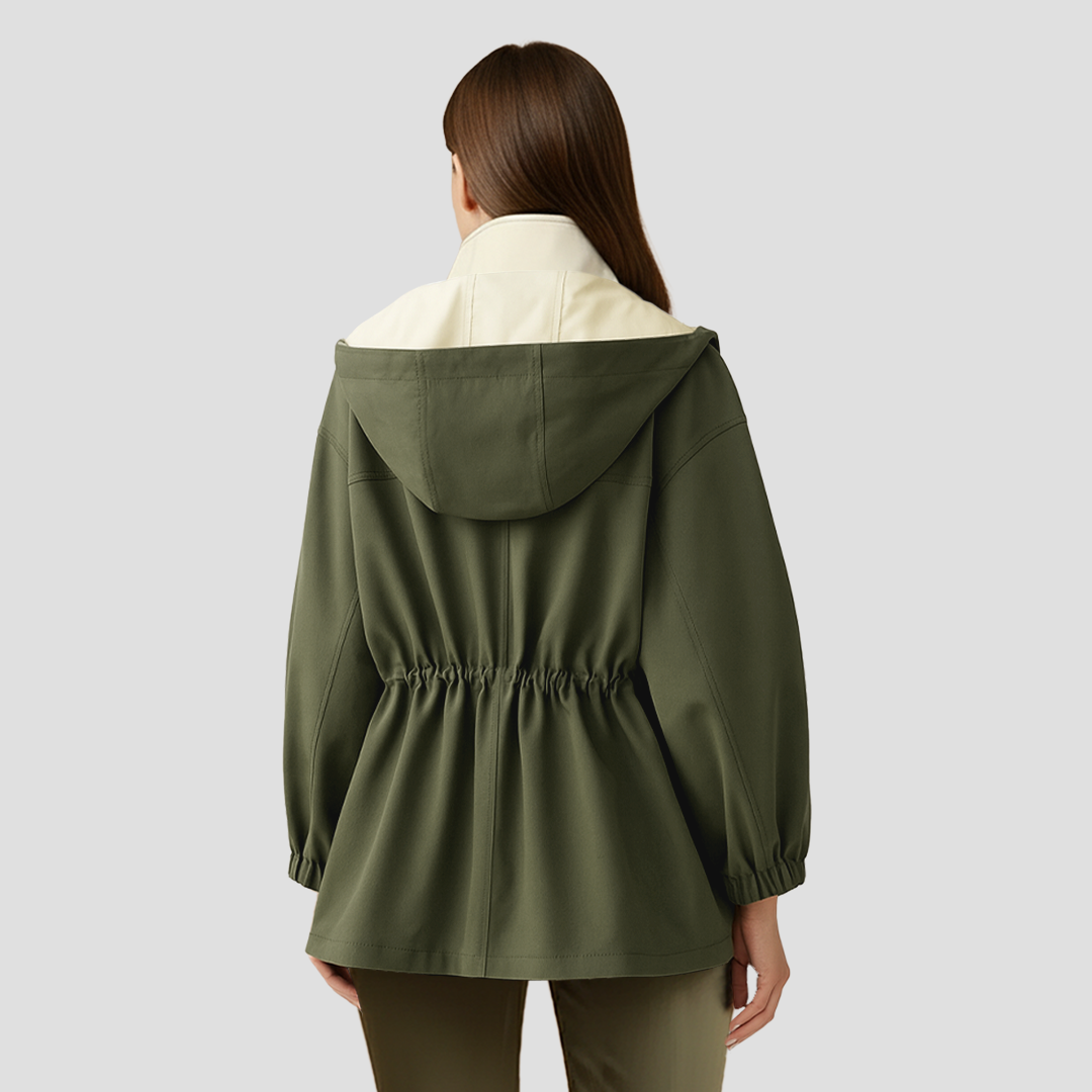 Audrey | Trench Bicolore