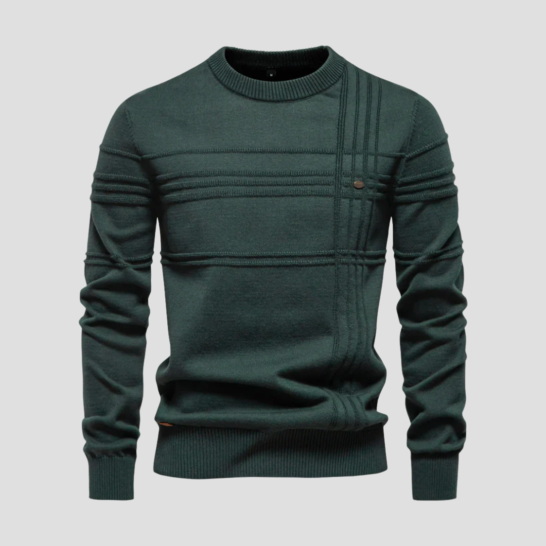 Urbain | Pull Texturé Col Rond