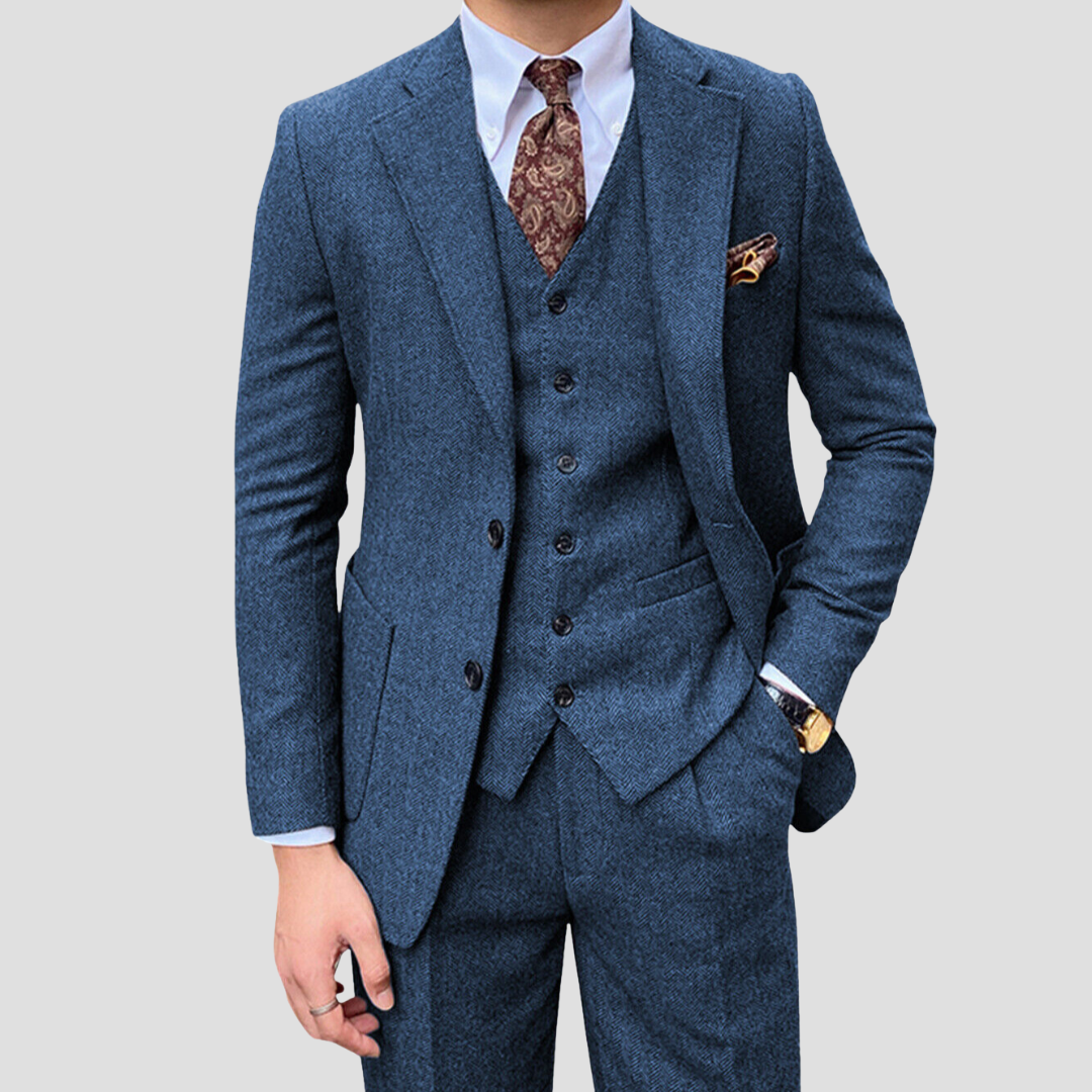 Didier | Costume Slim Gilet Coordonné