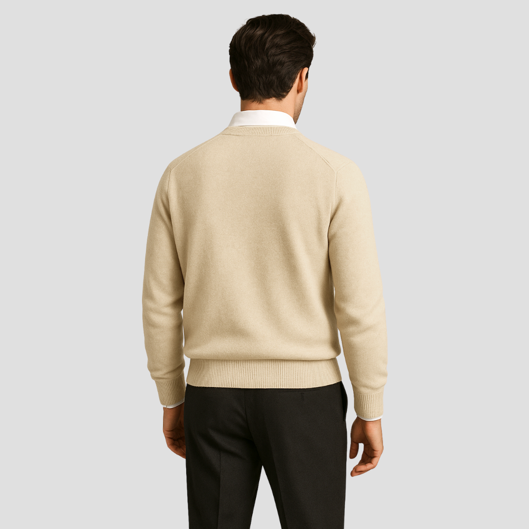 Faustin | Pull en Maille Col V