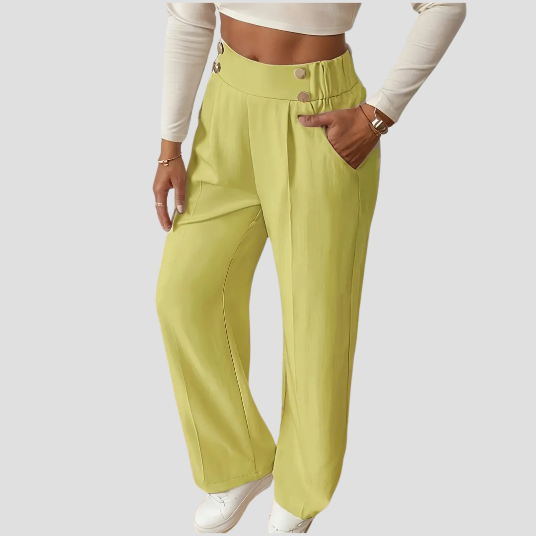 Paule | Pantalon Droit Chic