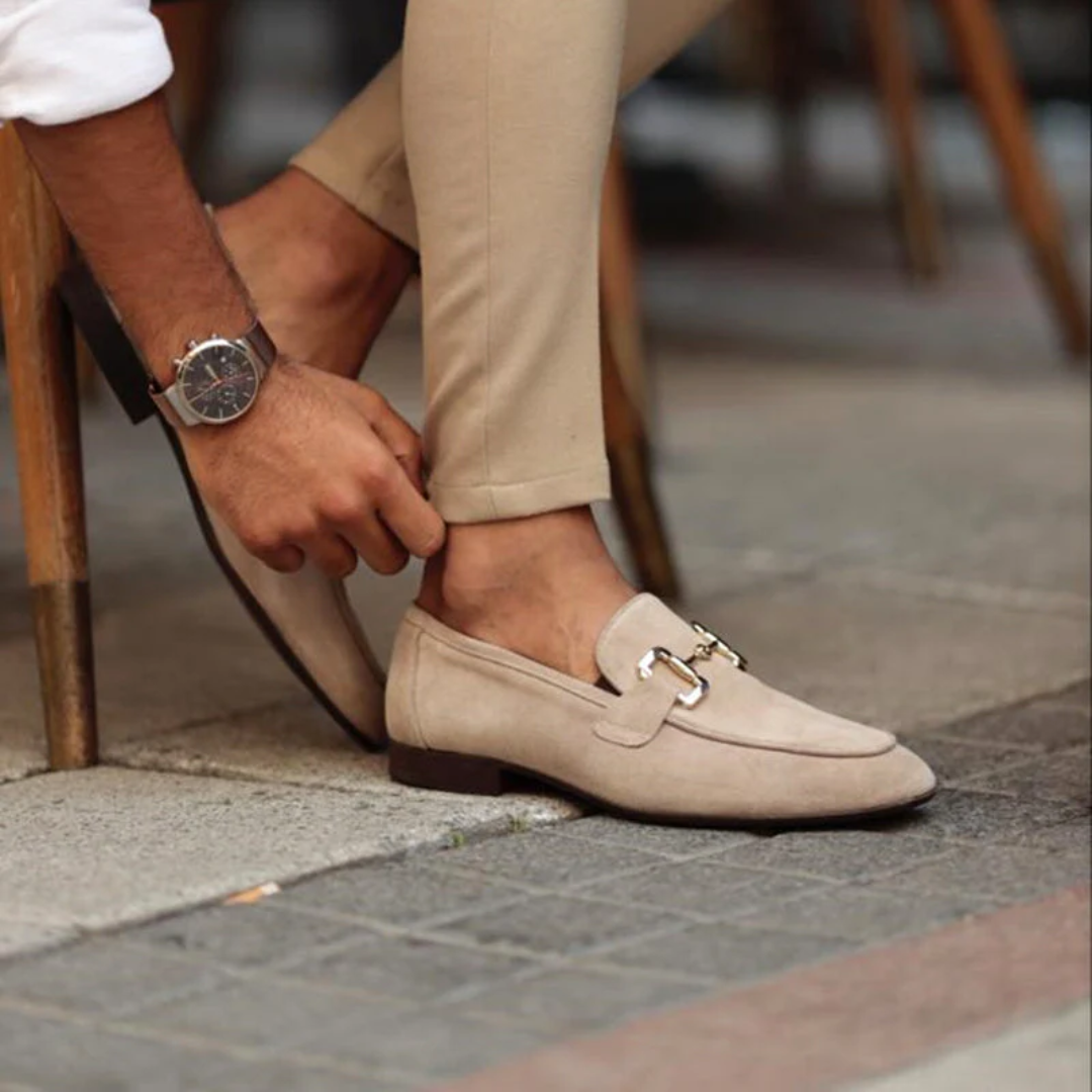 Giraud | Mocassins en Daim Élégants