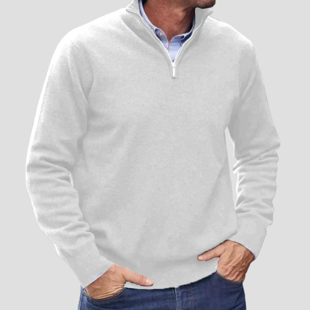 Lancelot | Pull Zippé Élégant