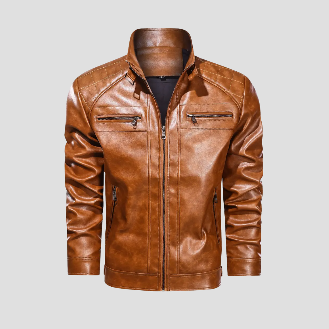 Lowell | Veste Motard Rétro