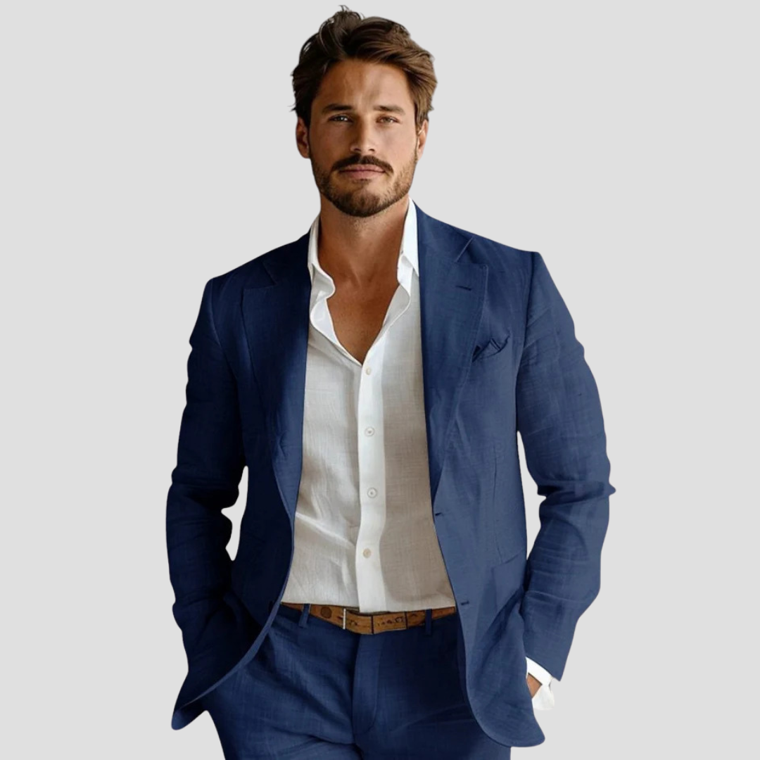 Nicolas | Blazer d’Été Homme en Lin Léger