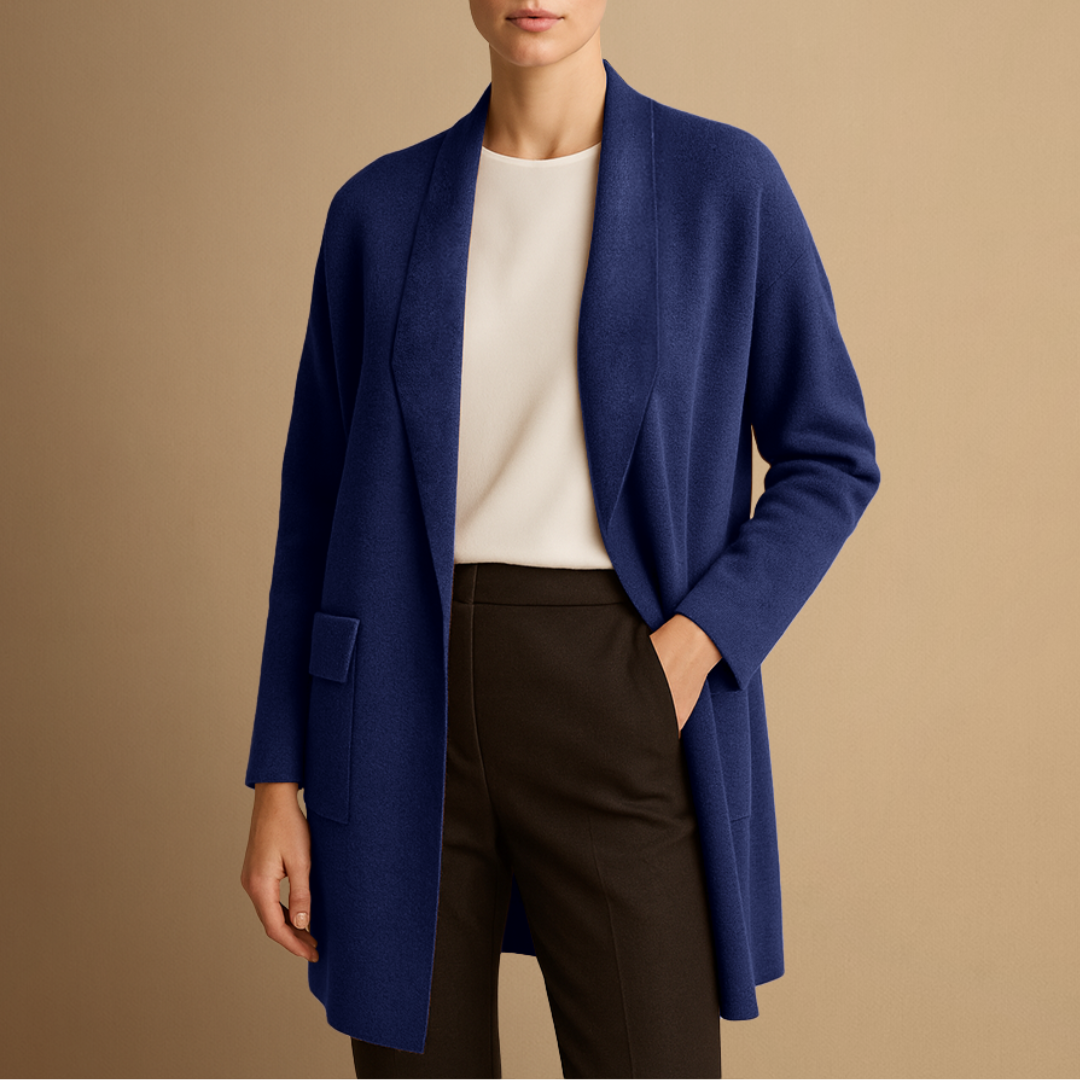 Helene | Cardigan Long Élégant