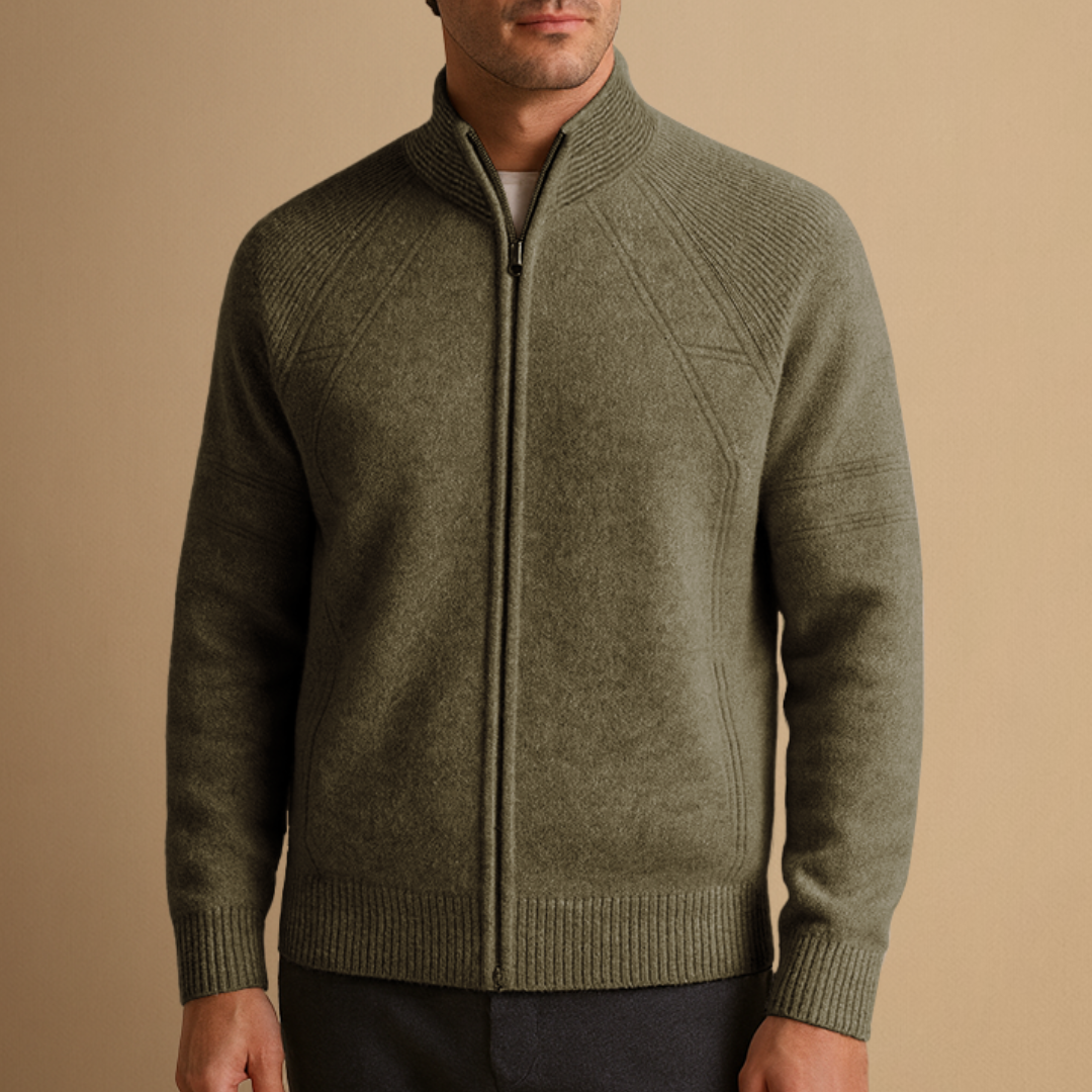 Maxence | Cardigan Zippé