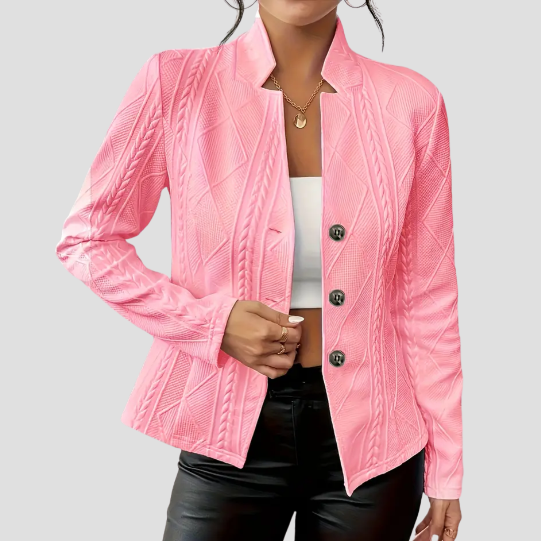 Elvira | Blazer Texturé Élégant