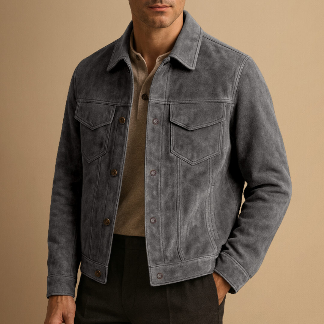 Christophe | Veste Suédée Chic