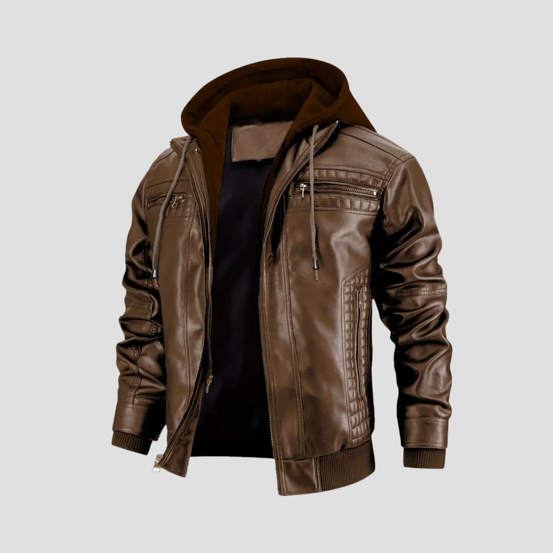 René | Veste Motard Capuche