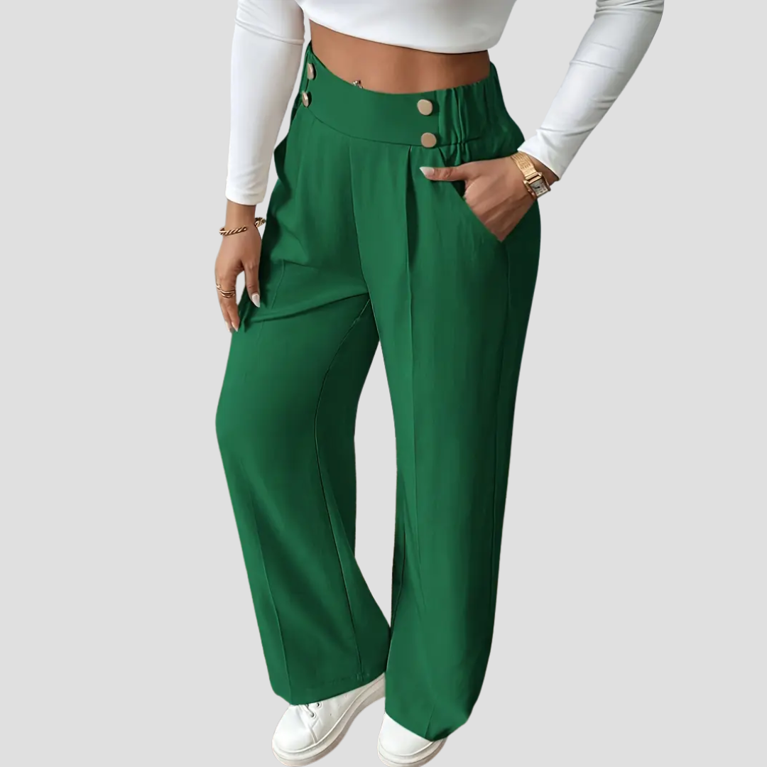 Paule | Pantalon Droit Chic