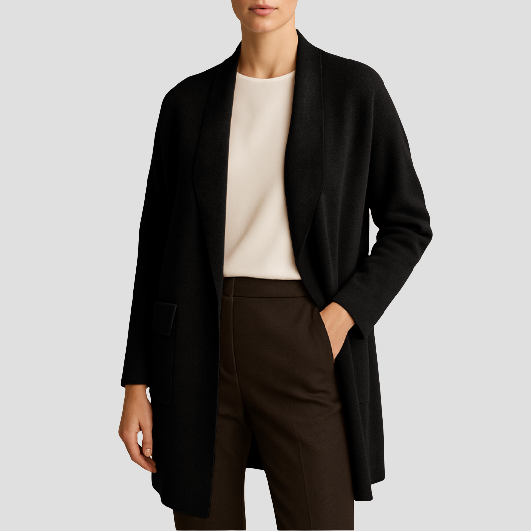 Helene | Cardigan Long Élégant