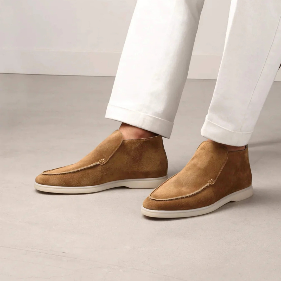 Aubin | Mocassins Montants en Daim