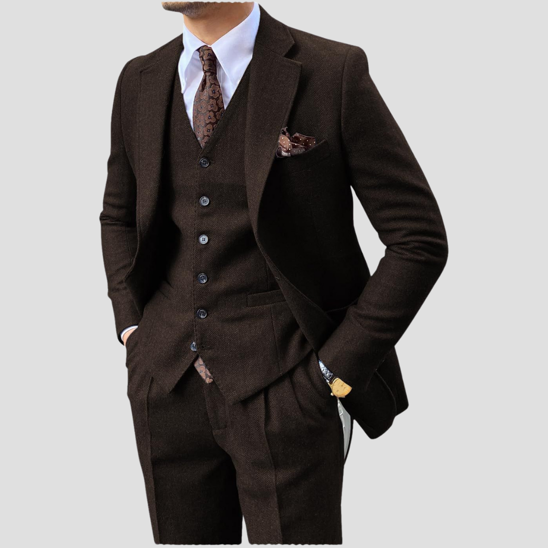 Didier | Costume Slim Gilet Coordonné