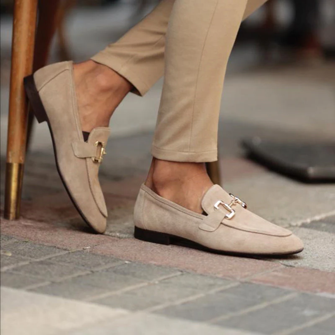 Giraud | Mocassins en Daim Élégants
