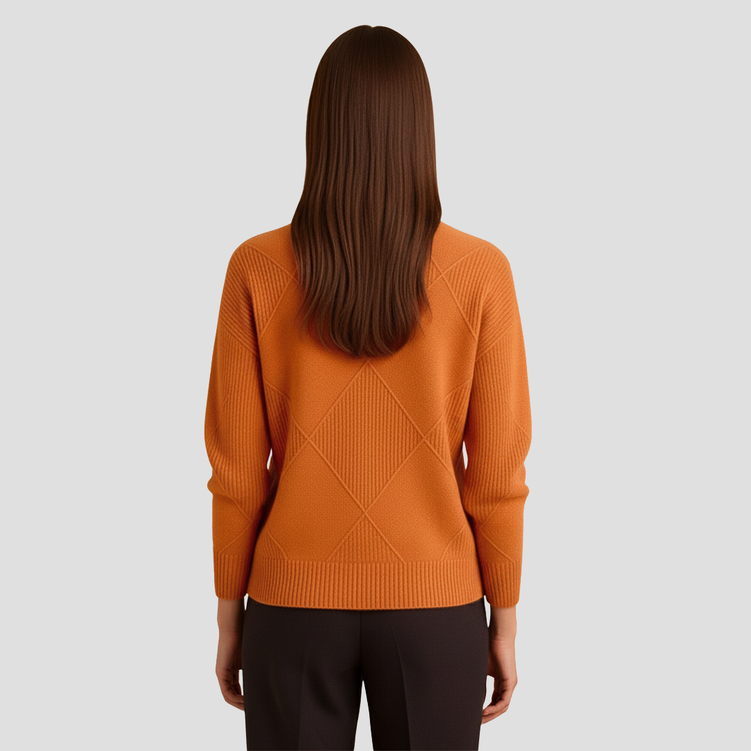 Séraphine | Pull Col Roulé en Maille