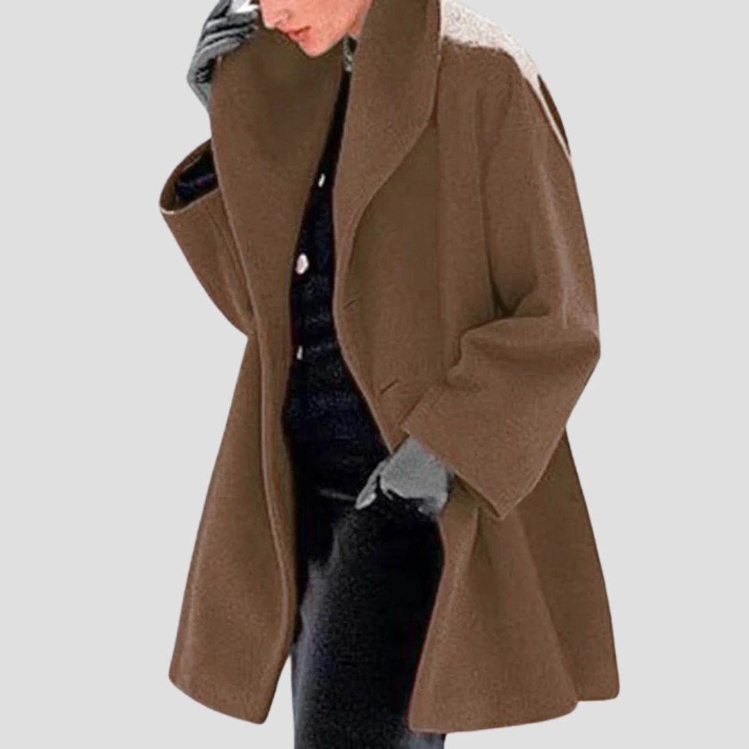 Noémie | Manteau Laine à Capuche