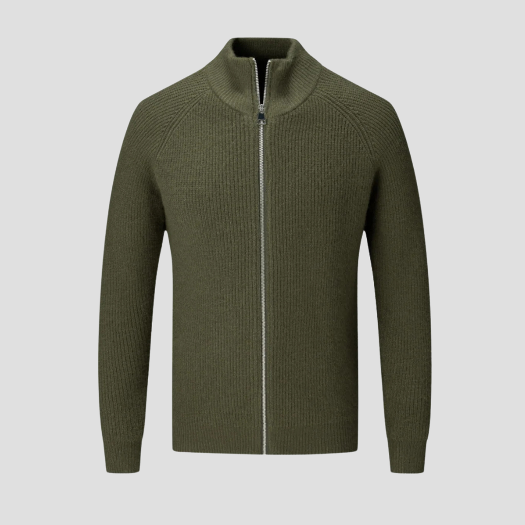 Sacha | Cardigan Zippé