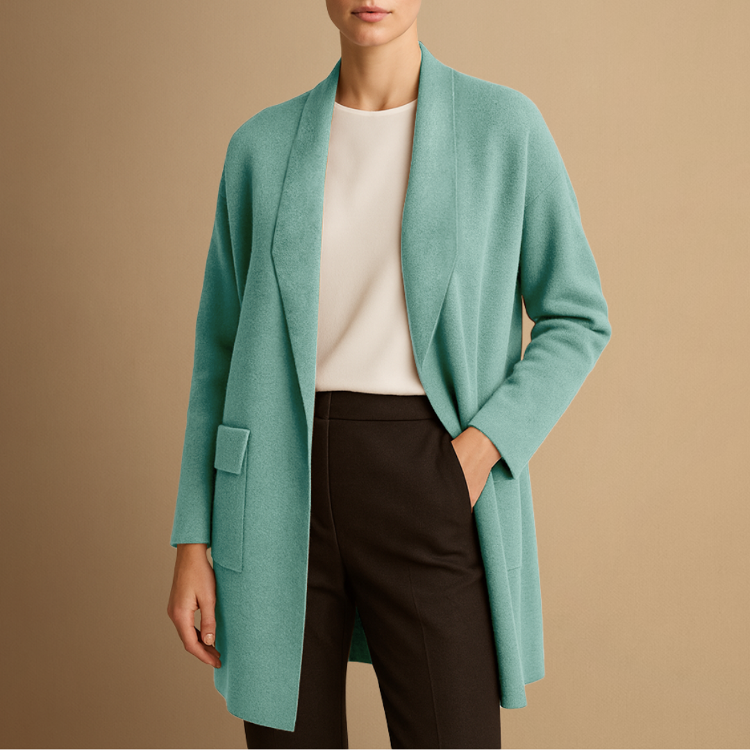 Helene | Cardigan Long Élégant