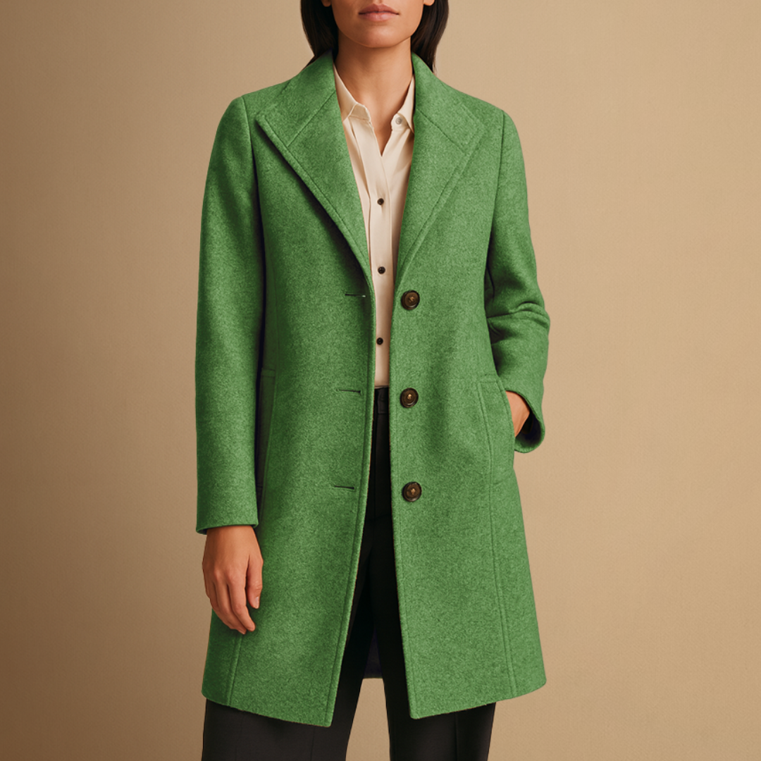 Jacinthe | Manteau Tweed Élégant