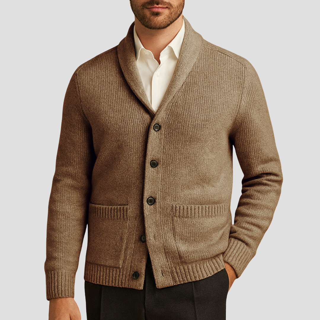 Pacôme | Cardigan Col Châle