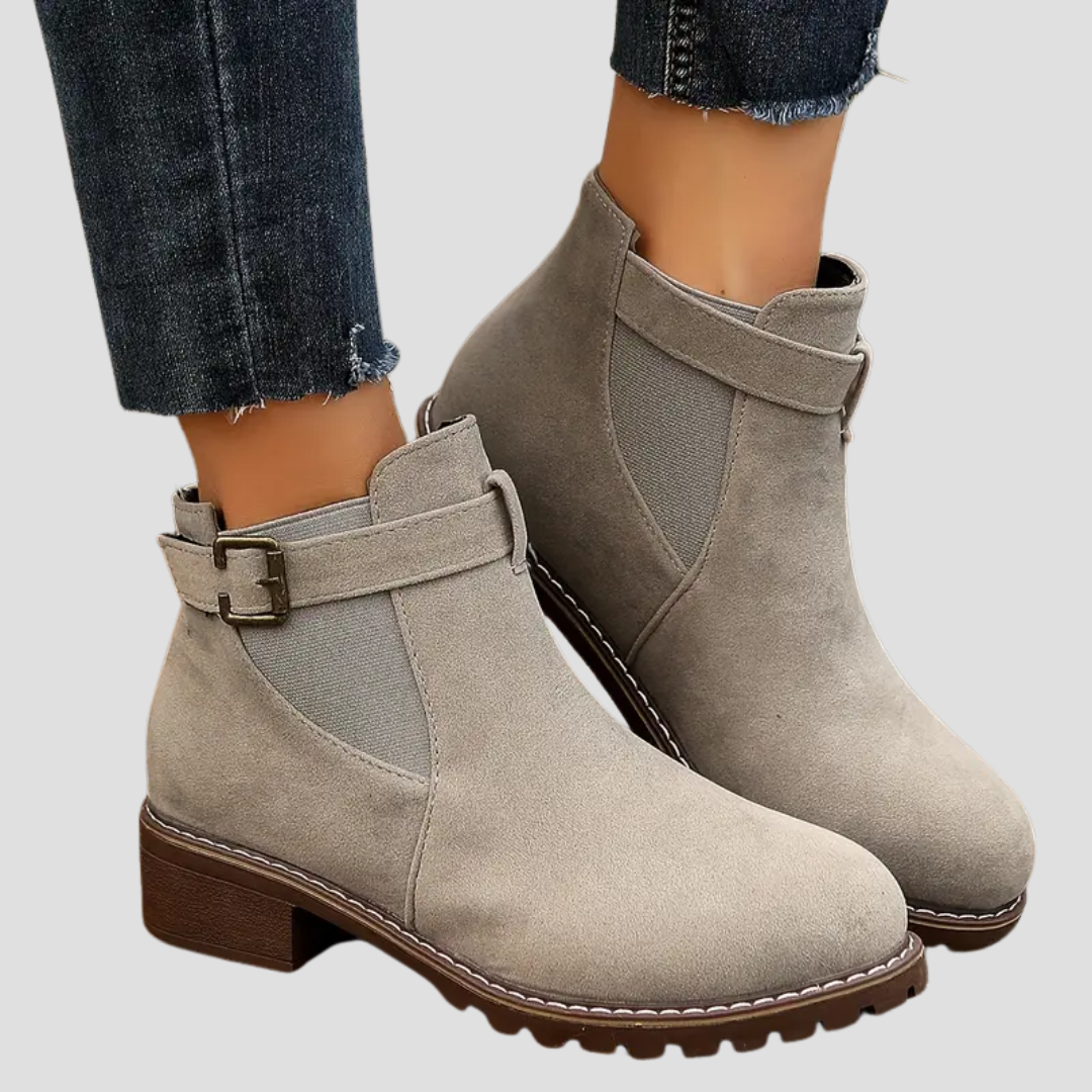 Netty | Bottines Rétro Daim