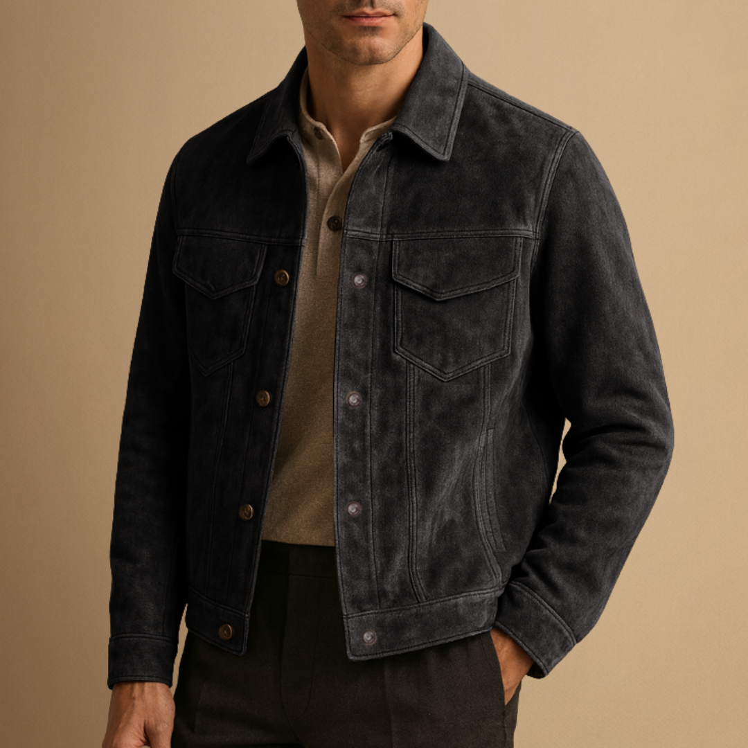 Christophe | Veste Suédée Chic