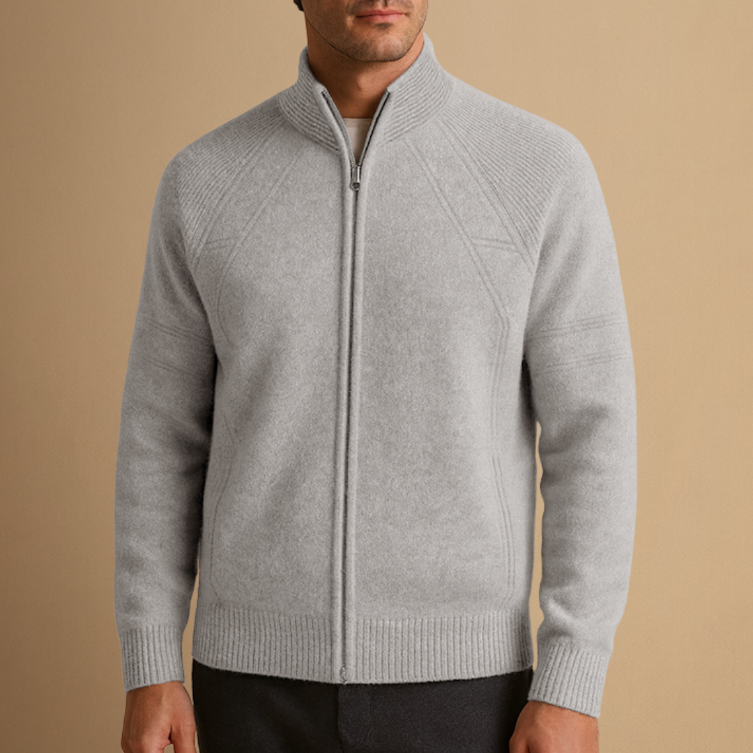 Maxence | Cardigan Zippé