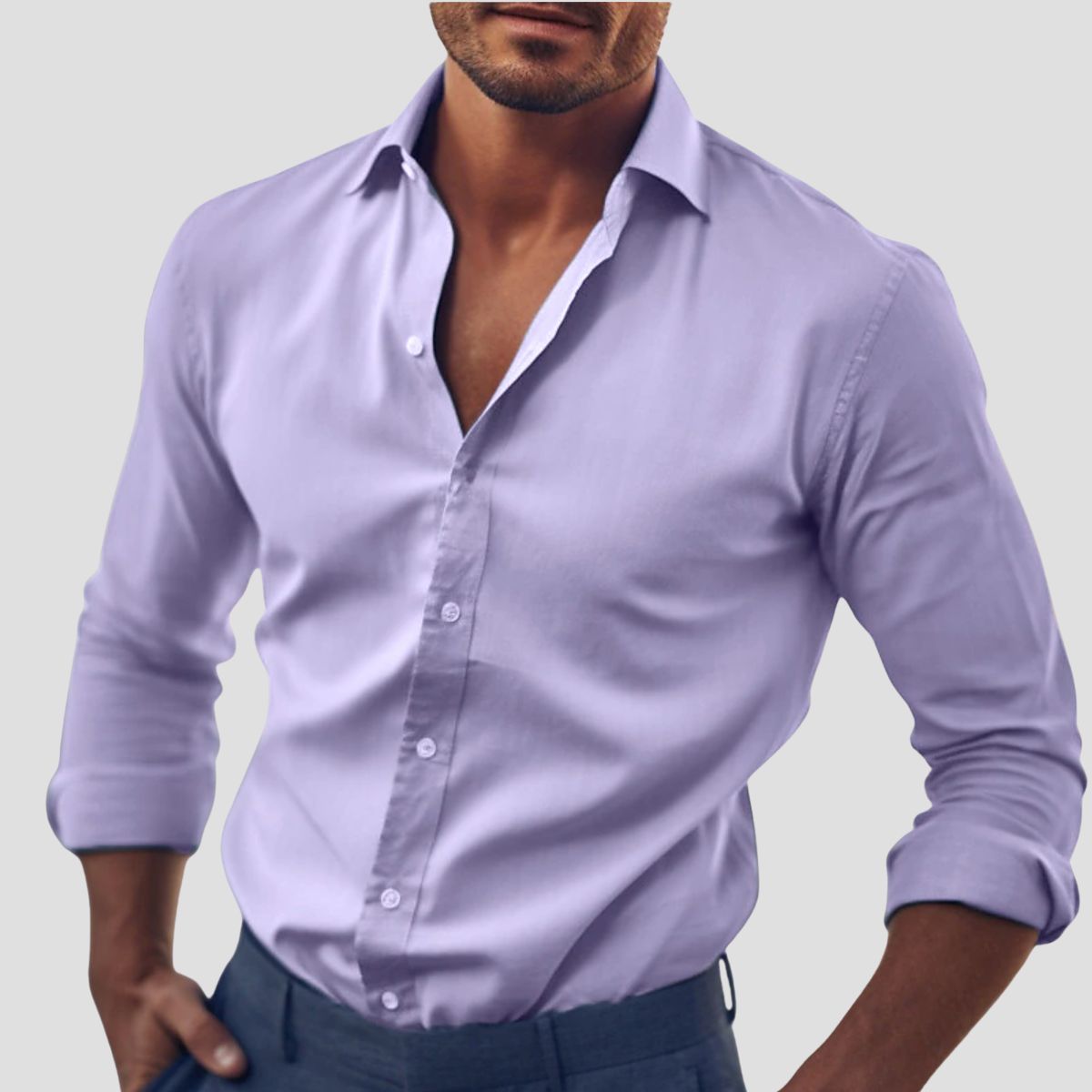 Mark | Chemise en Coton Élégante