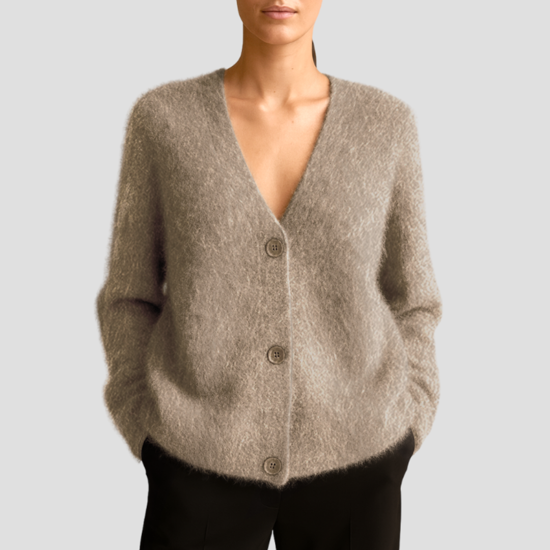 Émilie | Cardigan Doux en Cachemire