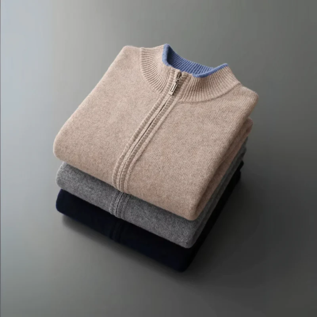 Chapin | Cardigan Bicolore Chic