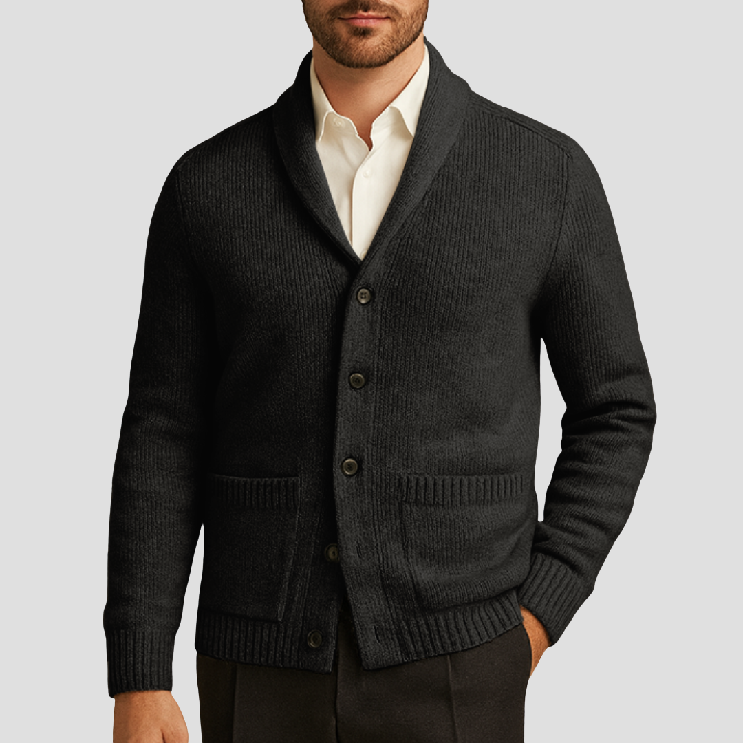 Pacôme | Cardigan Col Châle