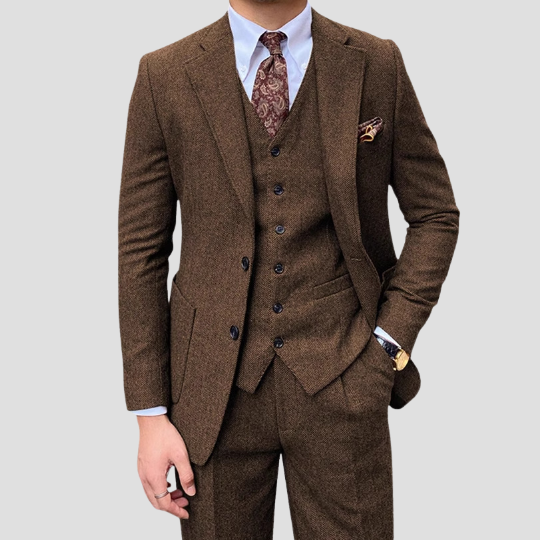 Didier | Costume Slim Gilet Coordonné