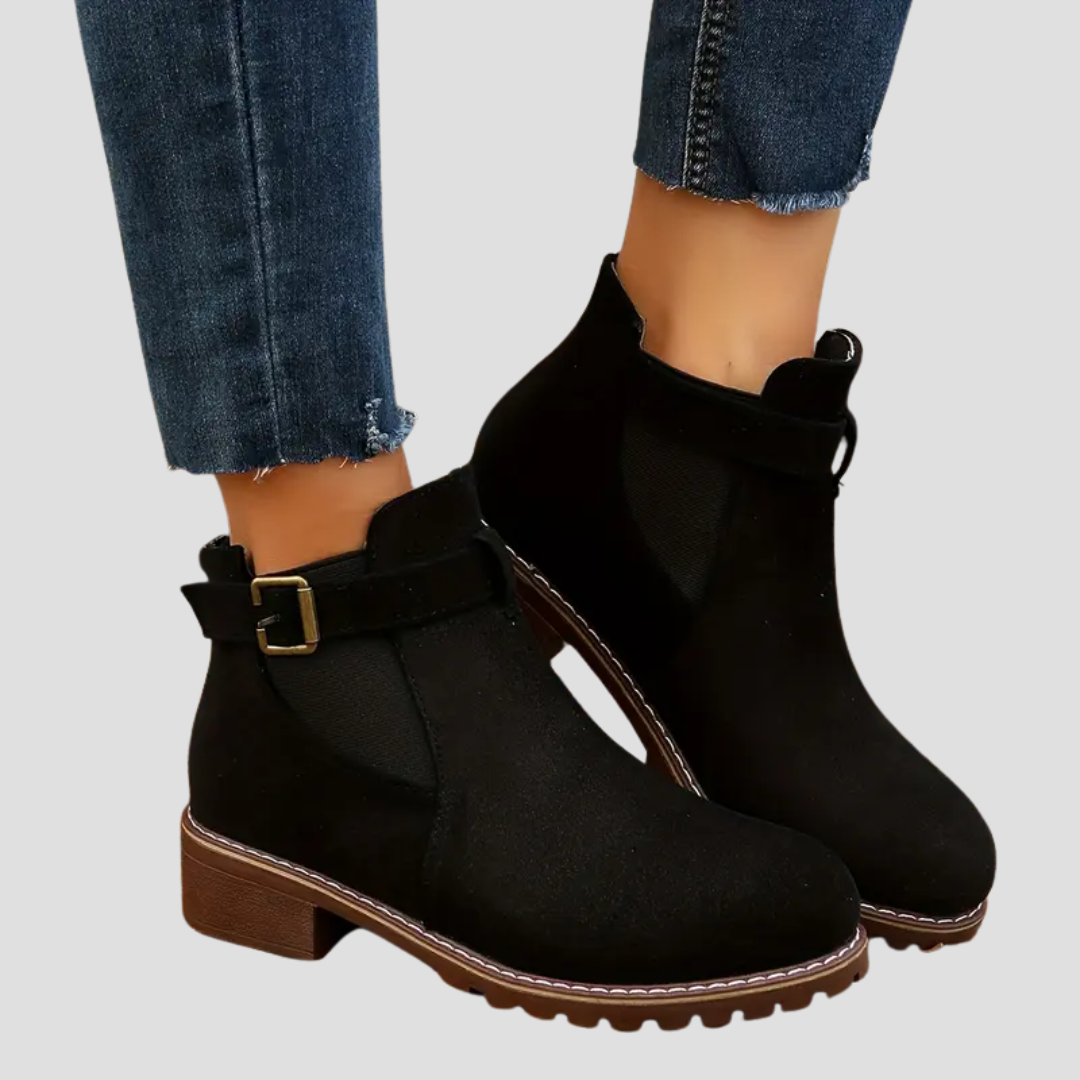 Netty | Bottines Rétro Daim