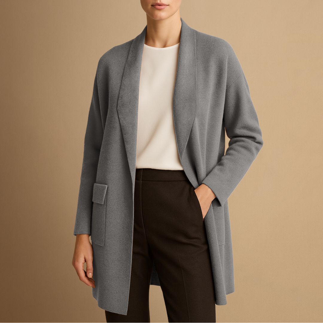 Helene | Cardigan Long Élégant