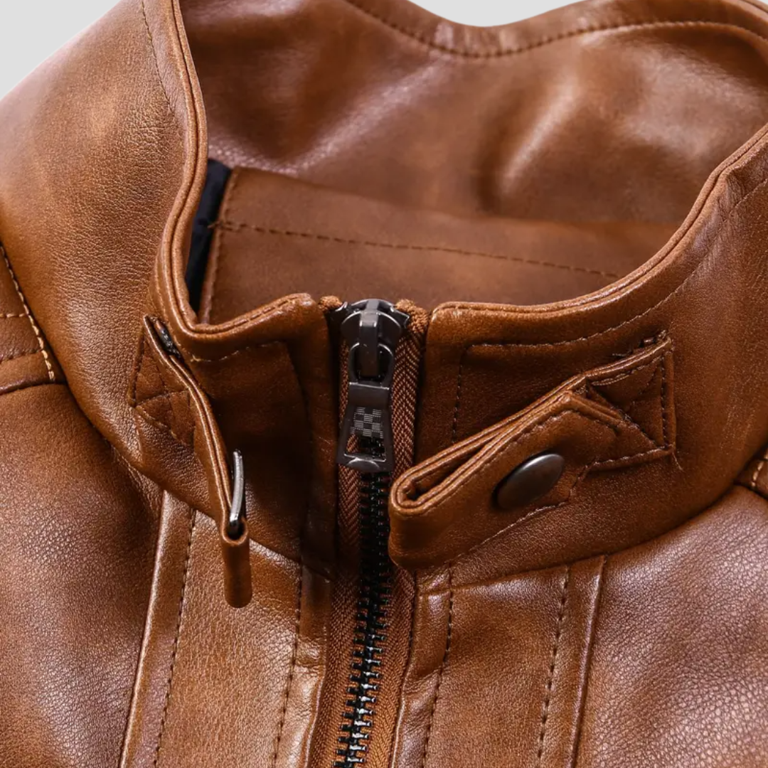 Lowell | Veste Motard Rétro