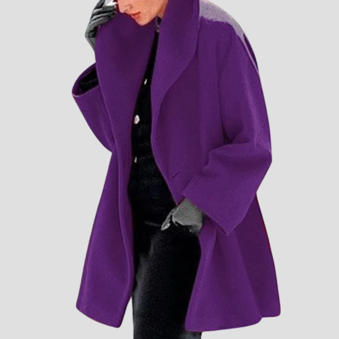 Noémie | Manteau Laine à Capuche
