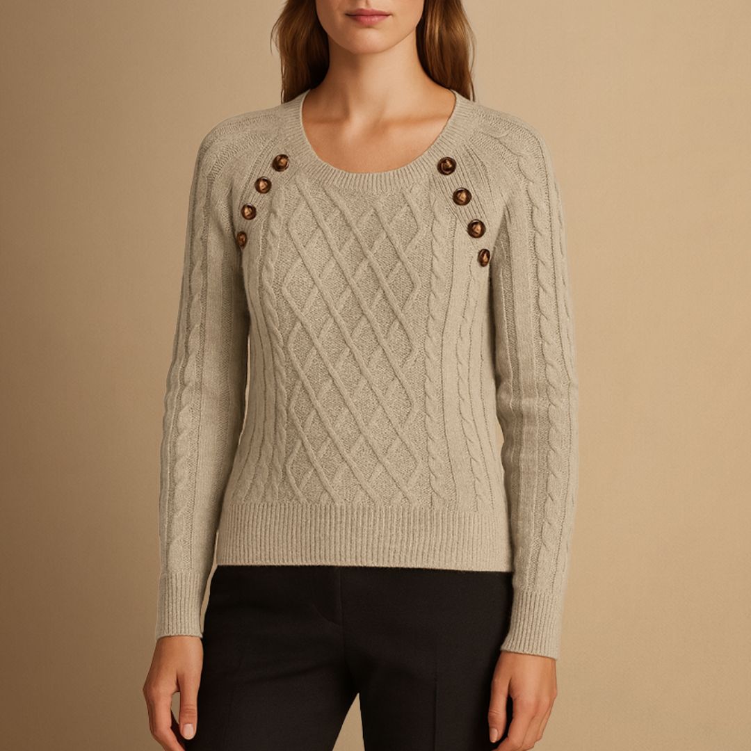 Claude | Pull Torsadé Élégant