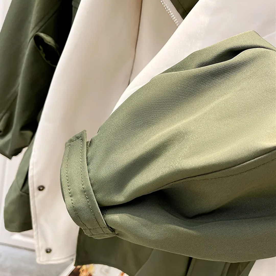 Audrey | Trench Bicolore