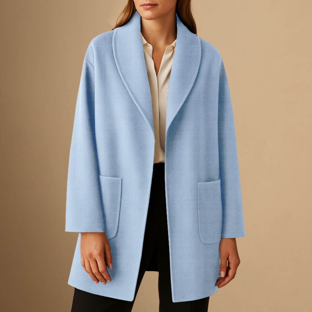 Noémie | Manteau Laine à Capuche