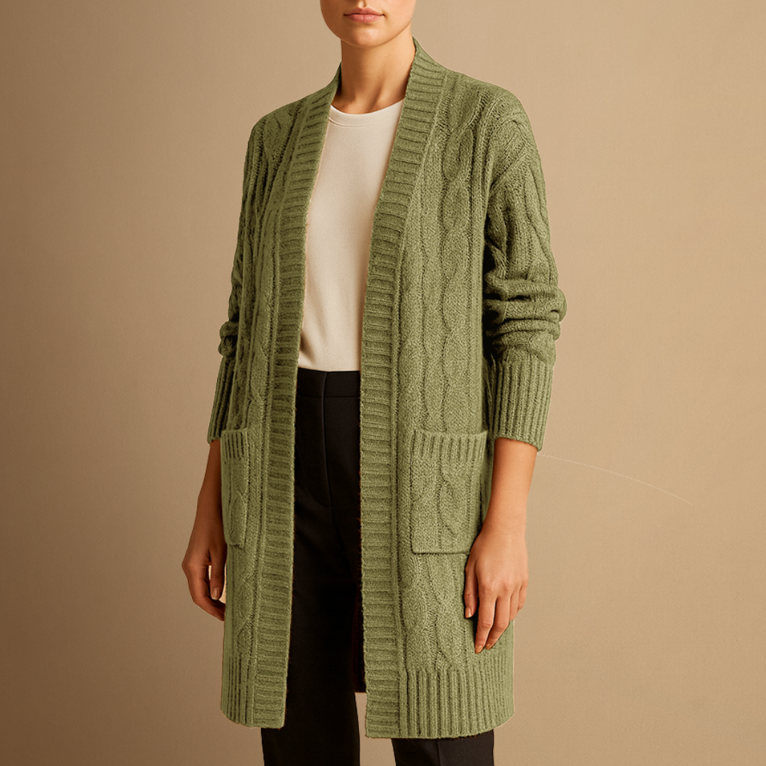 Manon | Cardigan Long à Capuche
