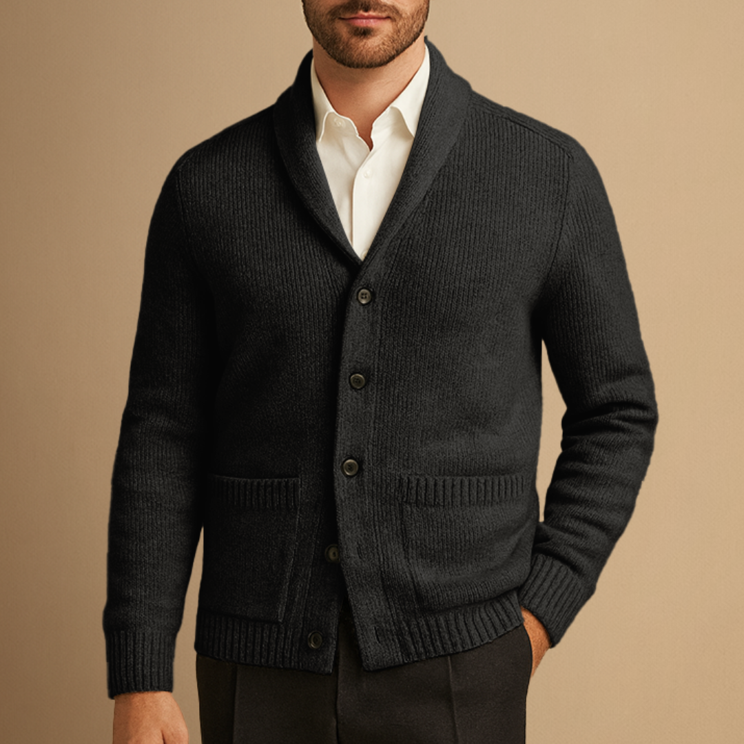 Pacôme | Cardigan Col Châle